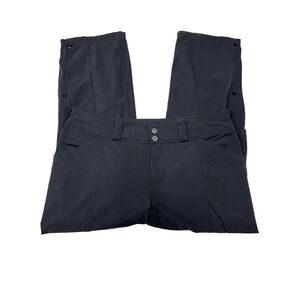 REI Co-op Screenline Hybrid Nylon Pants Black Women's Size 14 Petite